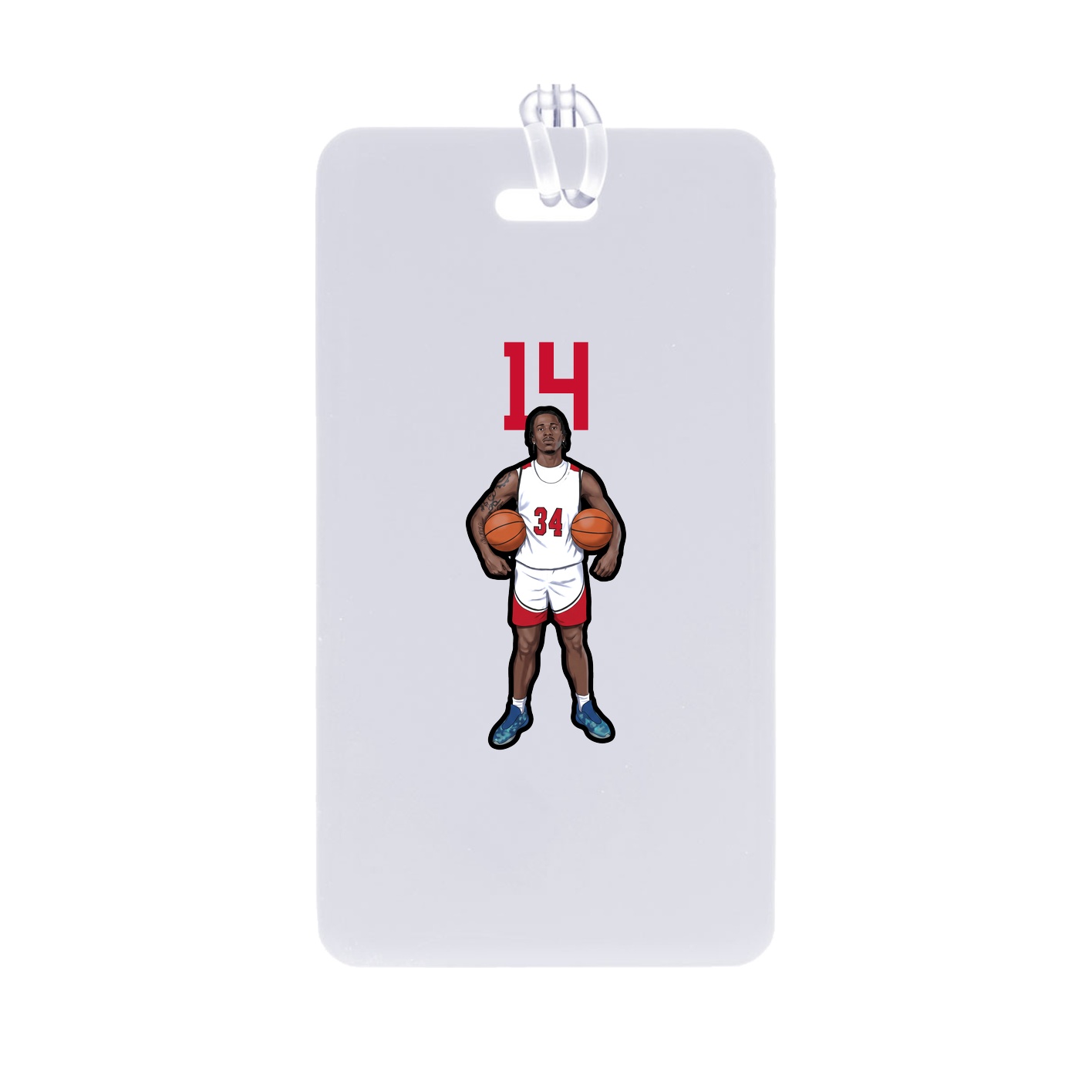 Bag Tag — Number Top in Classic