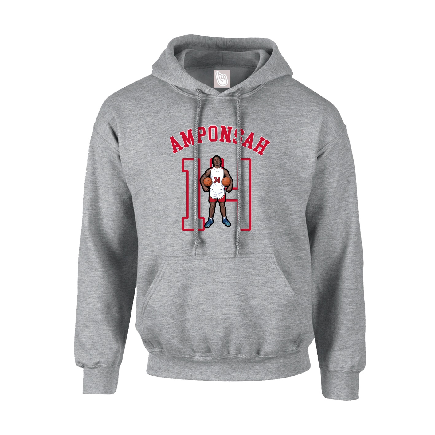 Youth Hoodie — Shirsey Arch in Grey