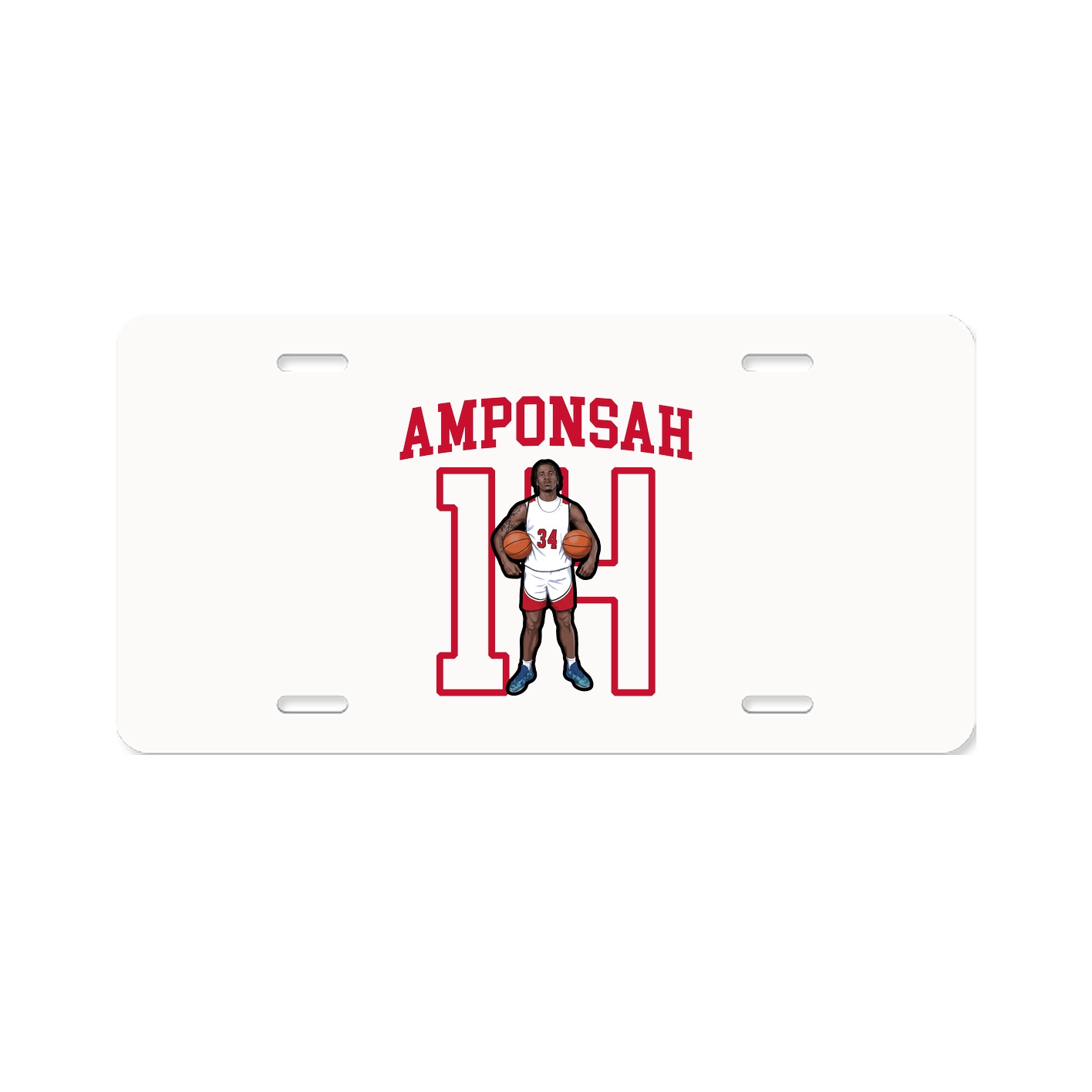 Aluminum License Plate