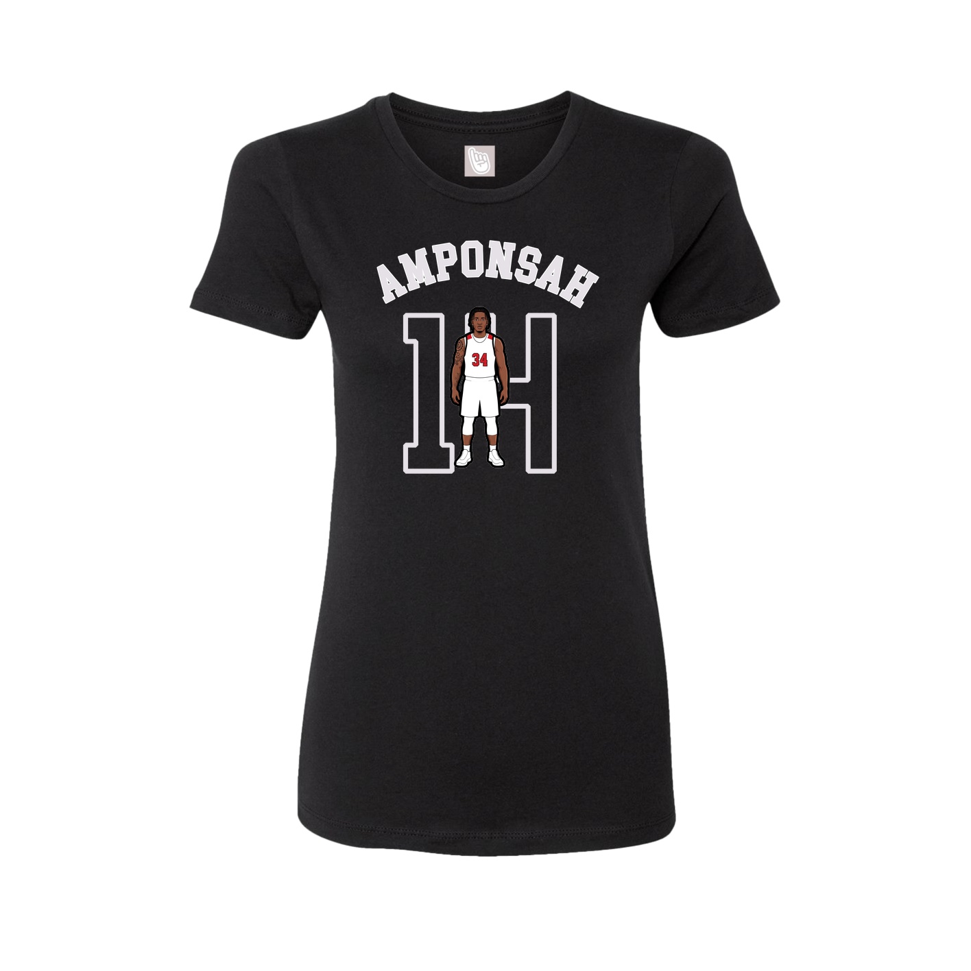 Womens Tee — Shirsey Arch in Black
