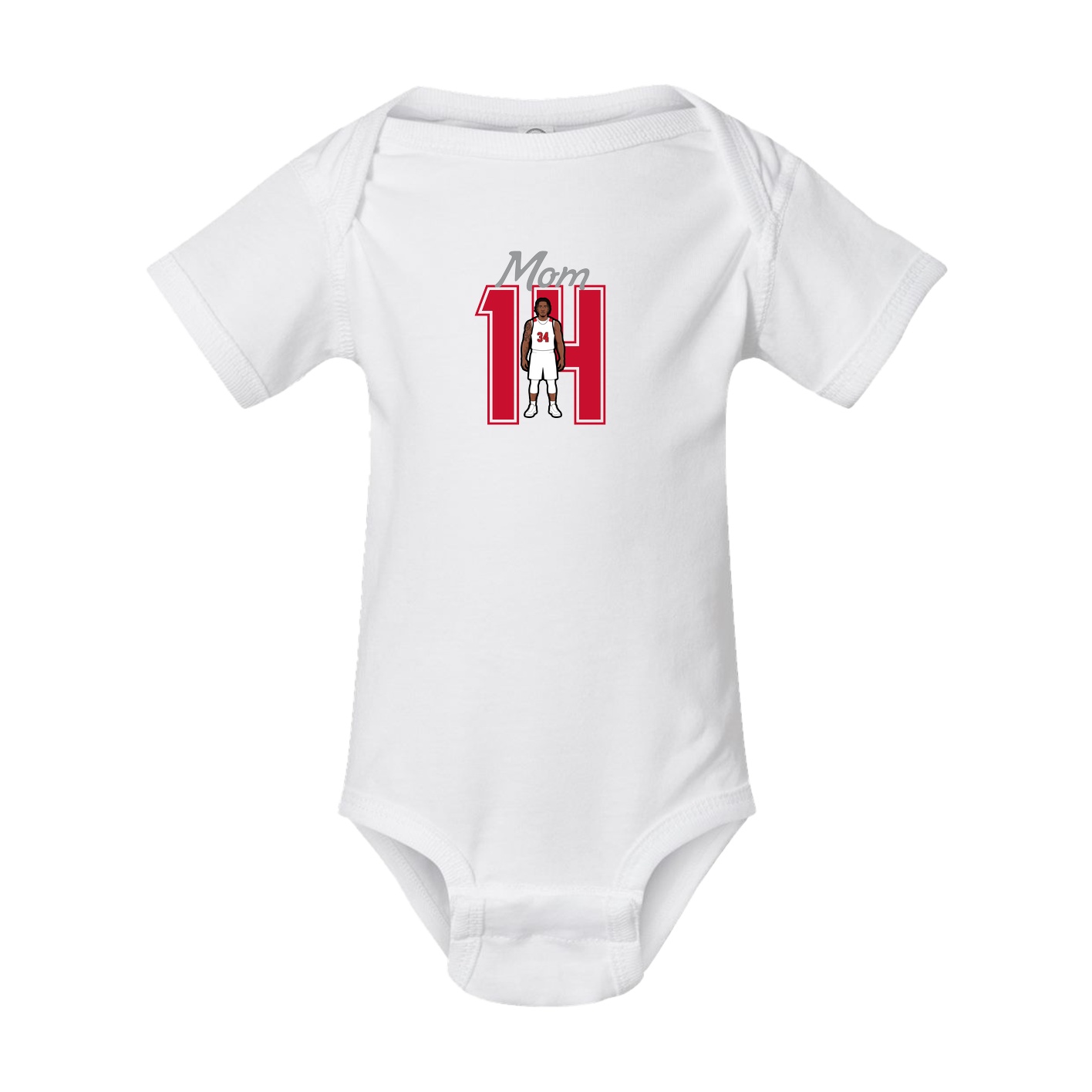 Baby Onesie — Mothers Day Shirsey in White