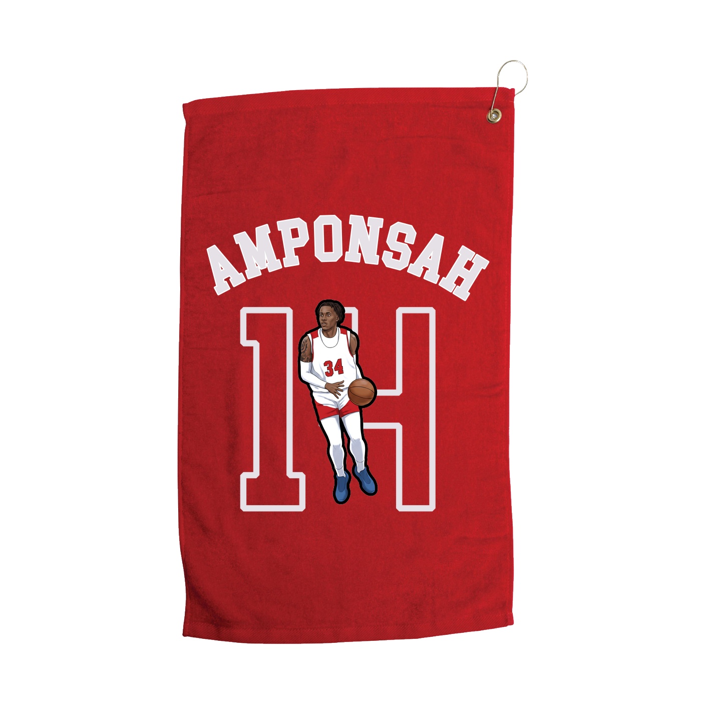 Golf Towel — Shirsey Arch in Red