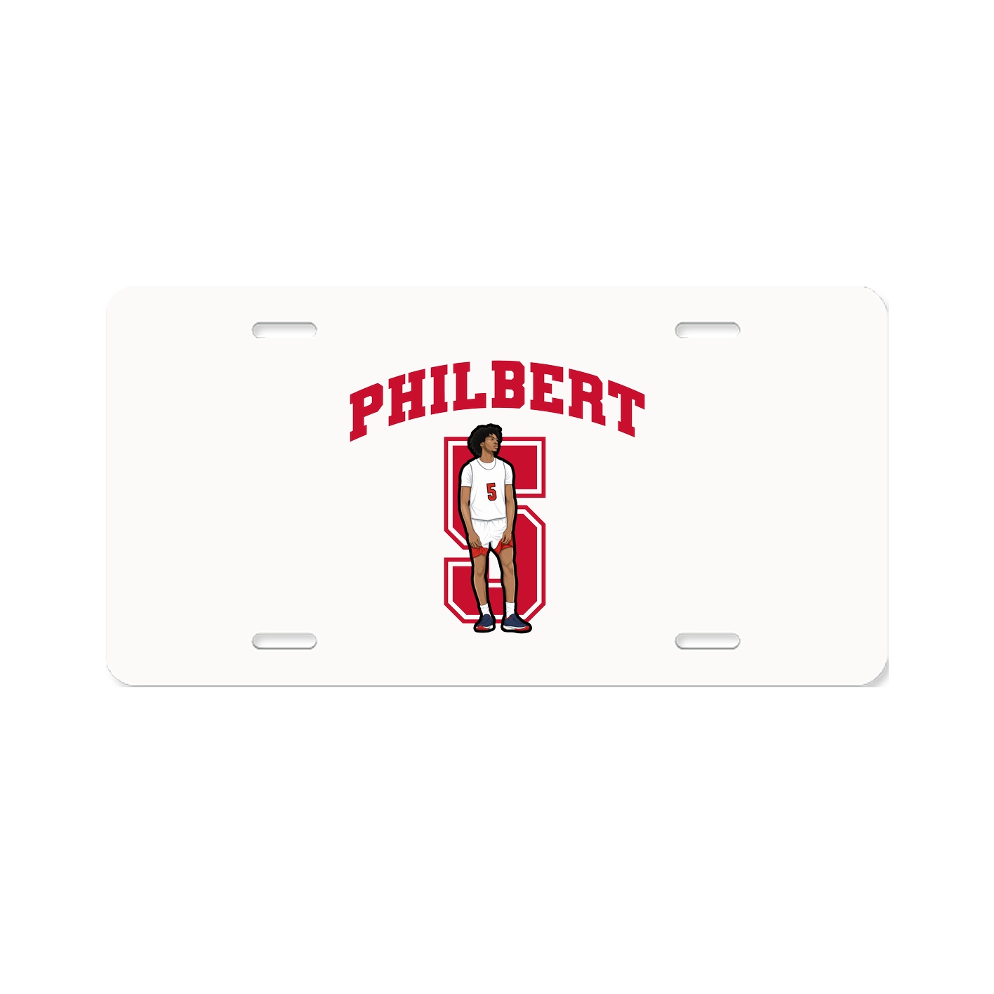 License Plate — Number in Classic