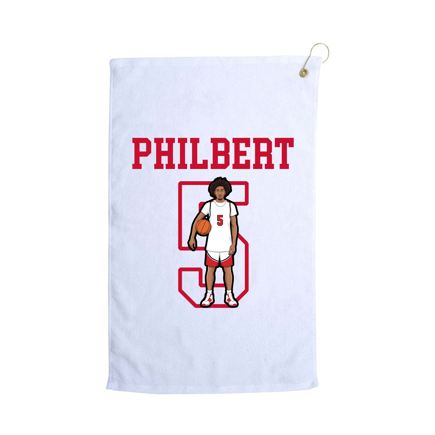 Golf Towel — Shirsey in White