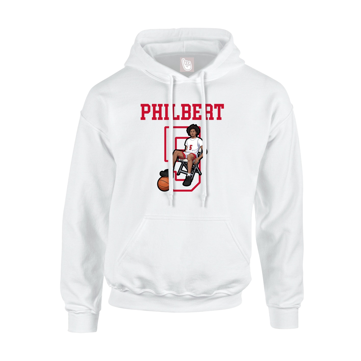 Youth Hoodie — Shirsey in White