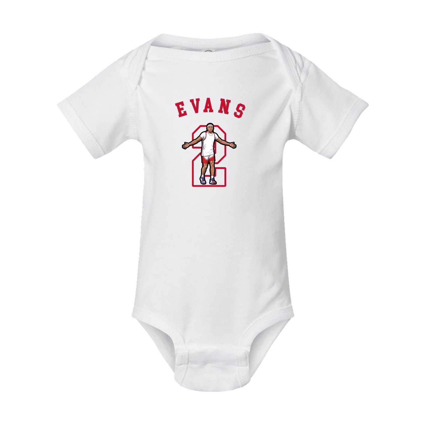 Baby Onesie — Shirsey Arch in White