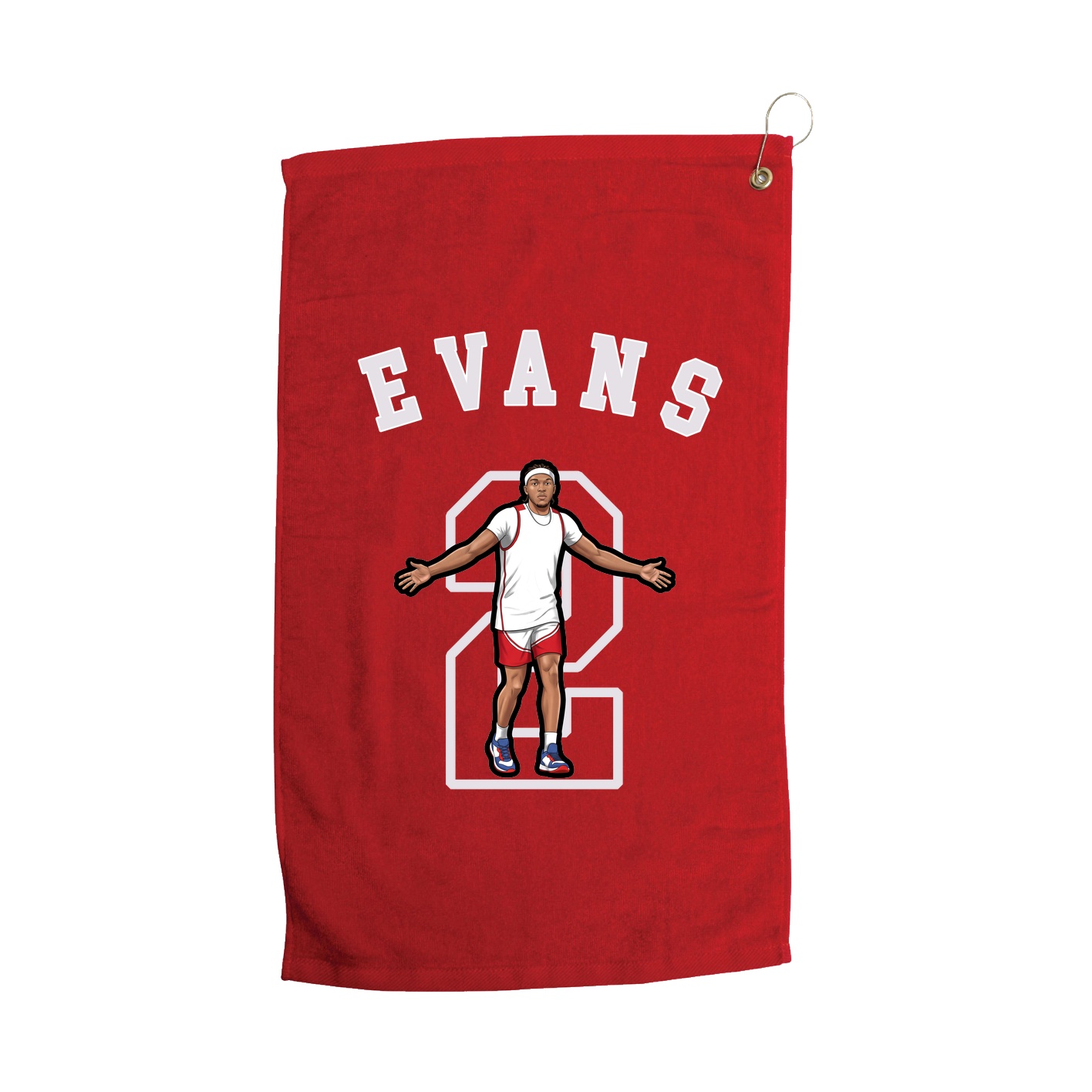 Golf Towel — Shirsey Arch in Red