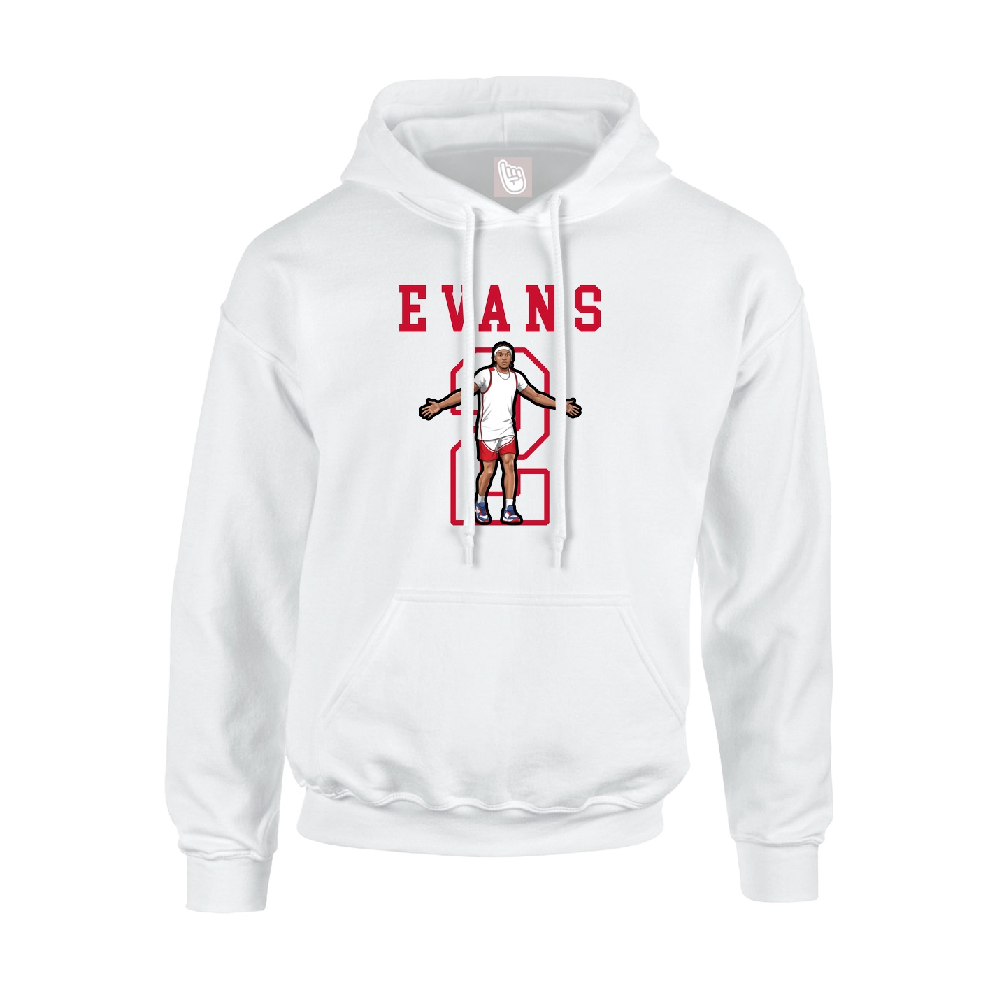 Youth Hoodie — Shirsey in White