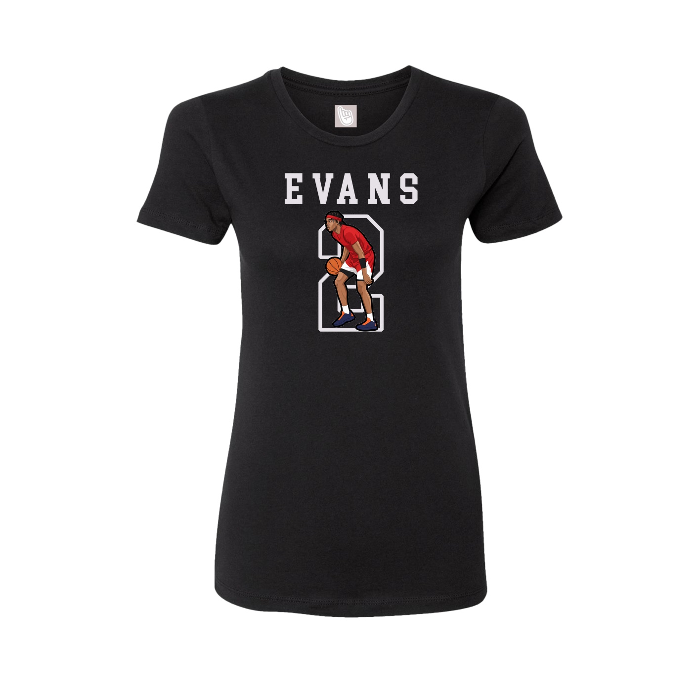 Fitted Women's Tee — Shirsey in Black