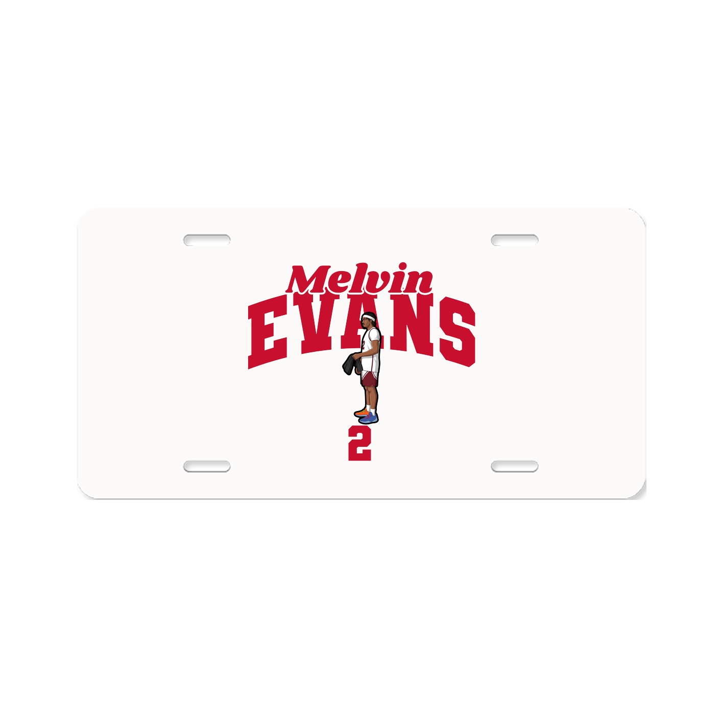 License Plate — Signature Arch in Classic