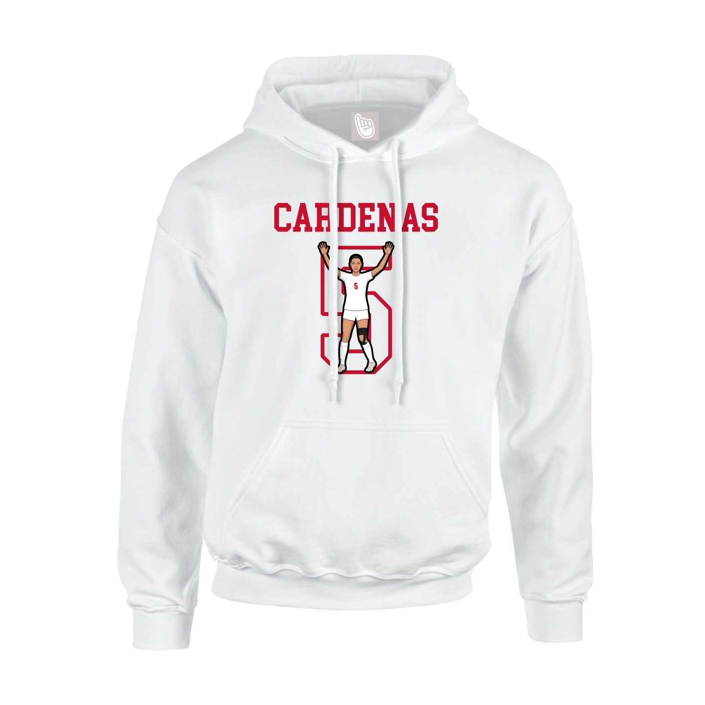 Youth Hoodie — Shirsey in White