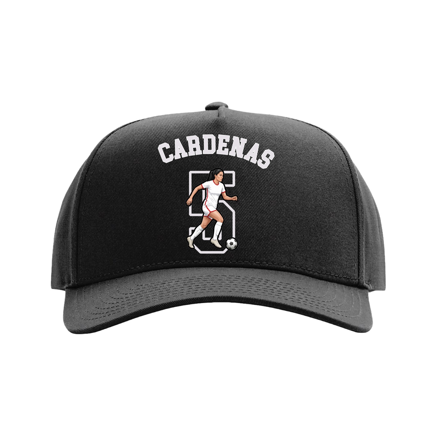 Full Fabric Five-Panel Champ Cap