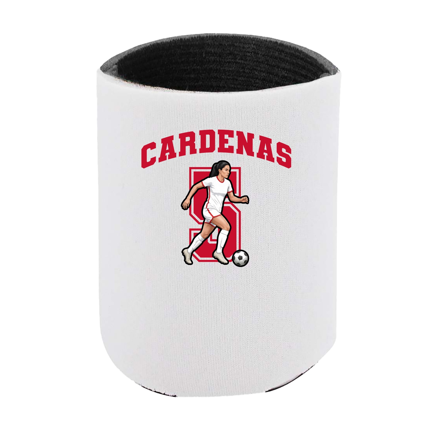 Can Holder — Number in White