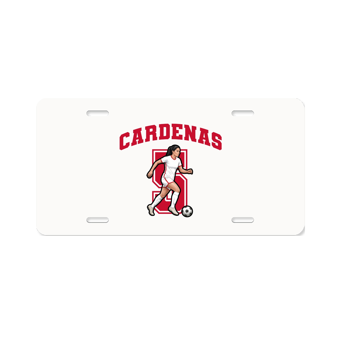 License Plate — Number in Classic