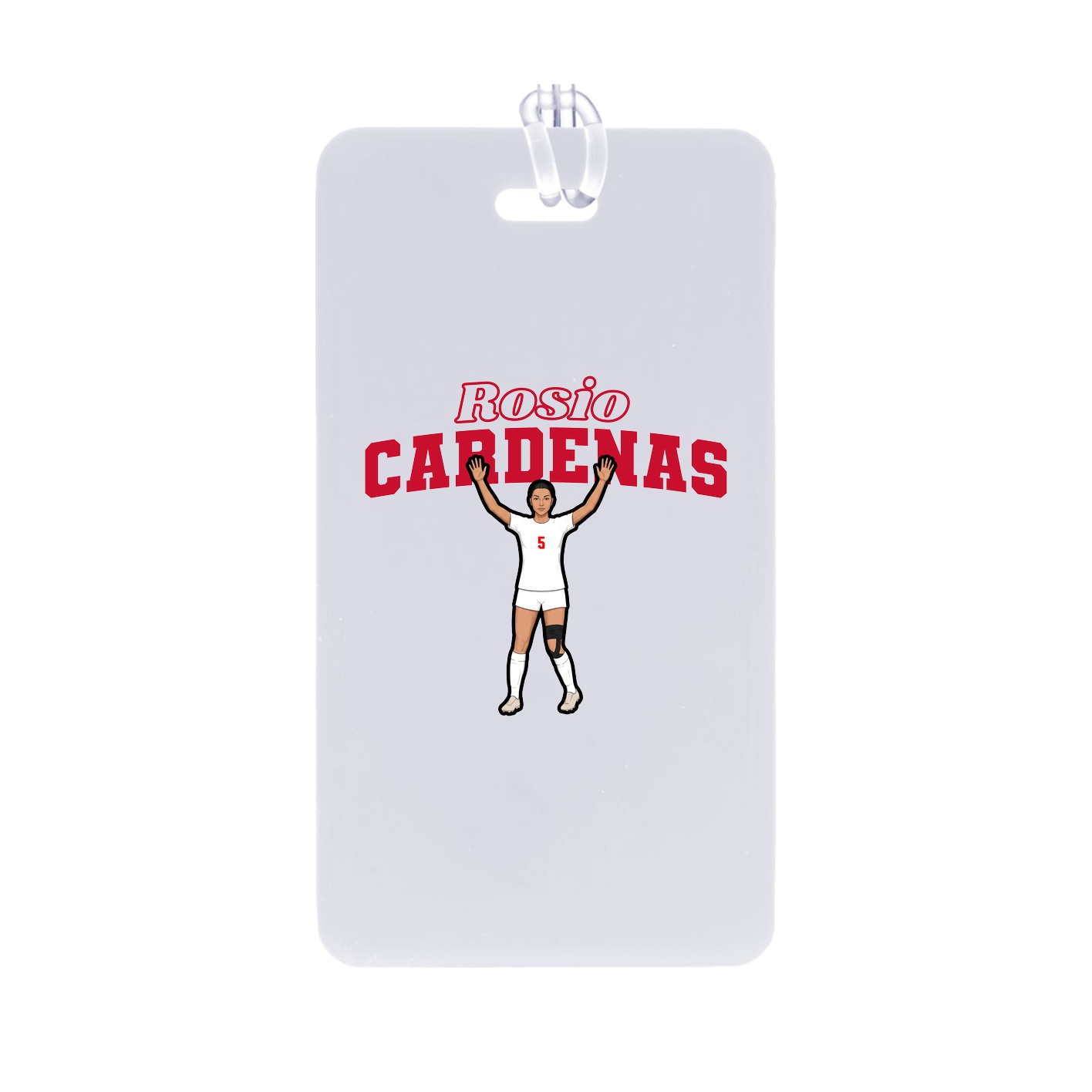 Bag Tag — Name Arch in Classic