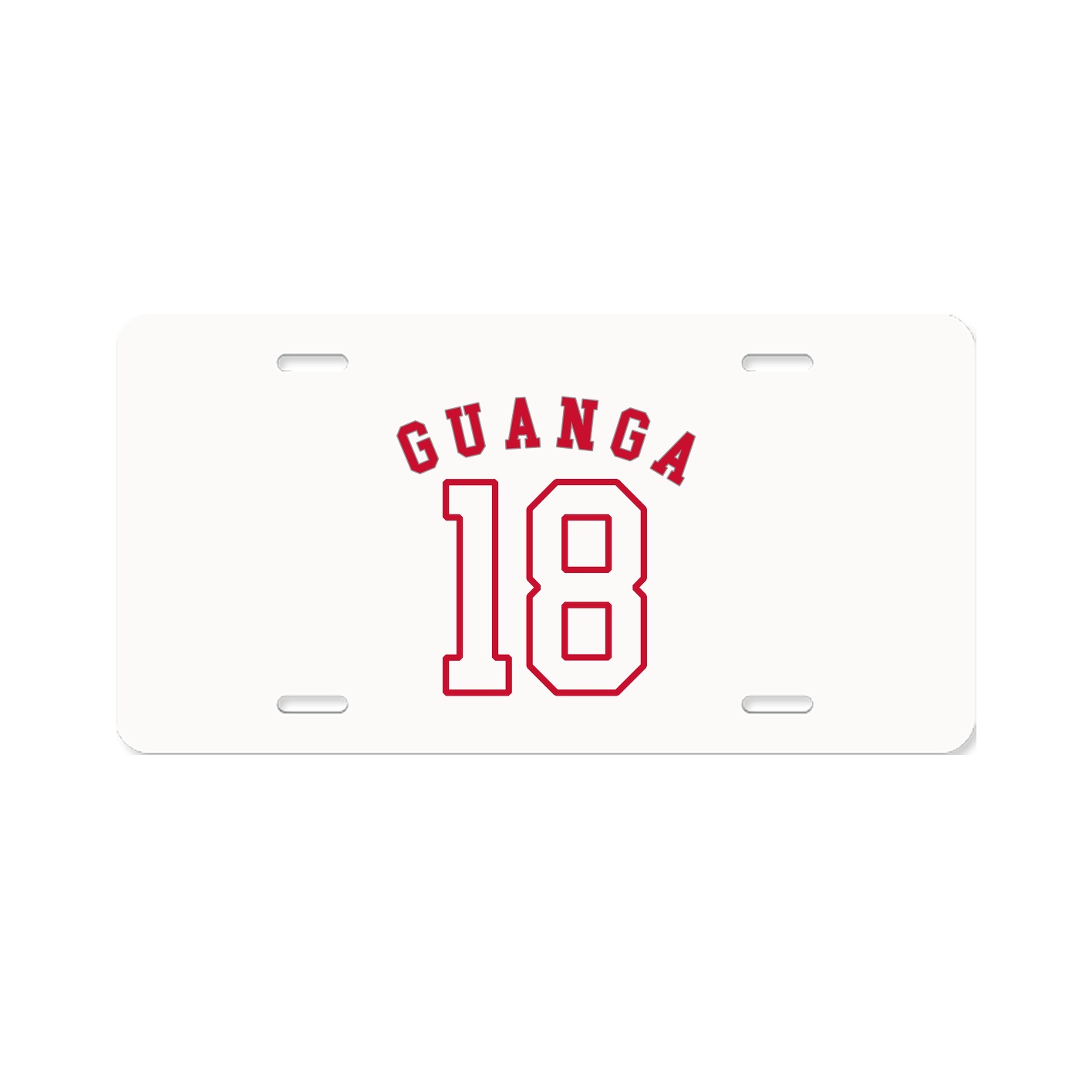 License Plate — Shirsey Arch in Classic