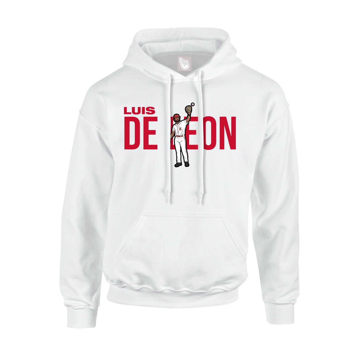 Hoodie — Player Name in White