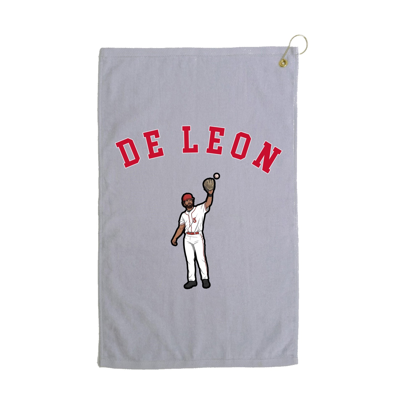 Golf Towel — Shirsey Arch in Grey