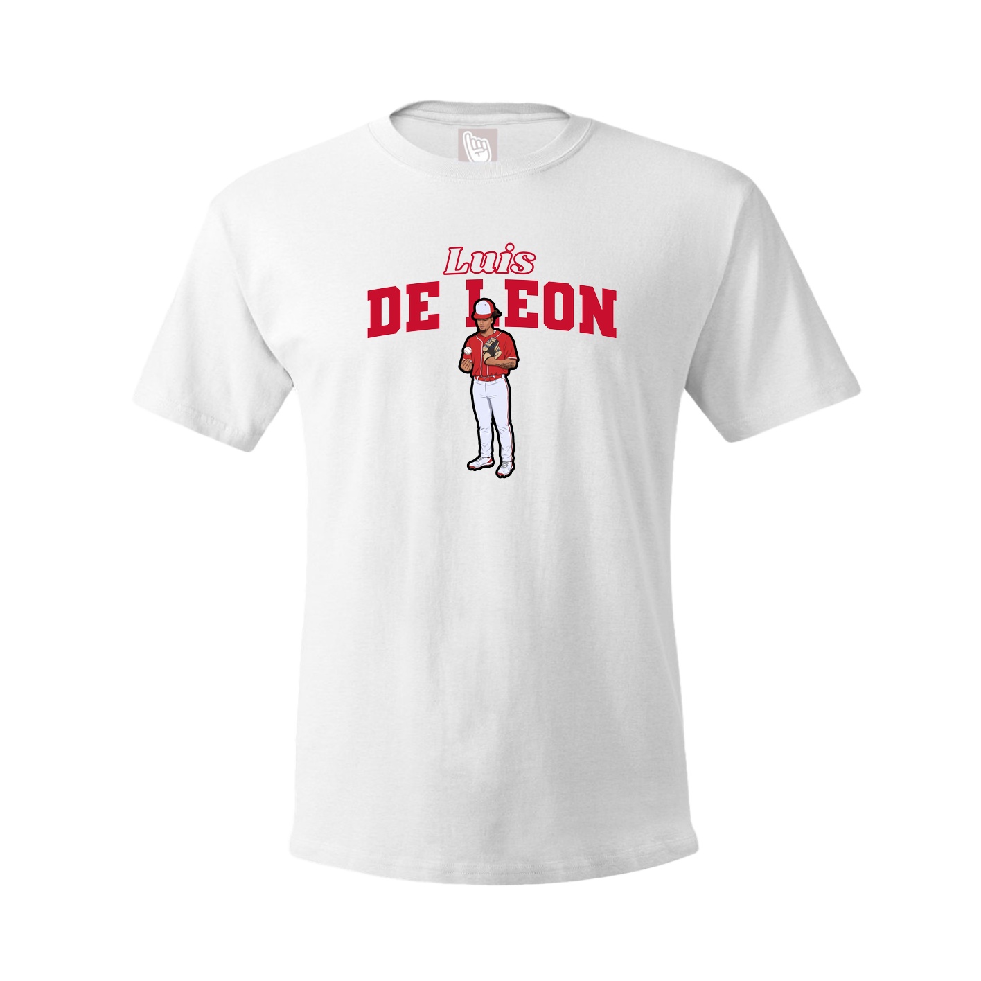 Tee — Name Arch in White