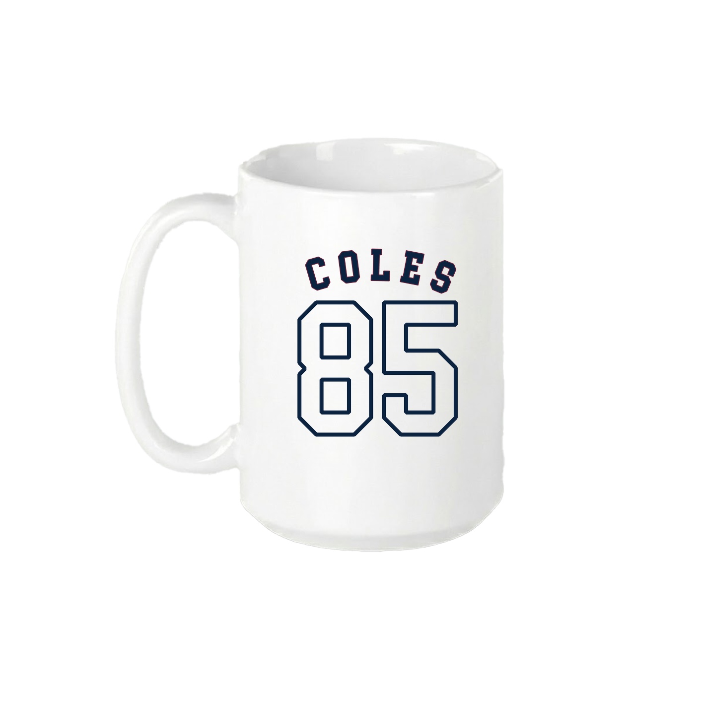 15oz Coffee Mug — Shirsey Arch in White