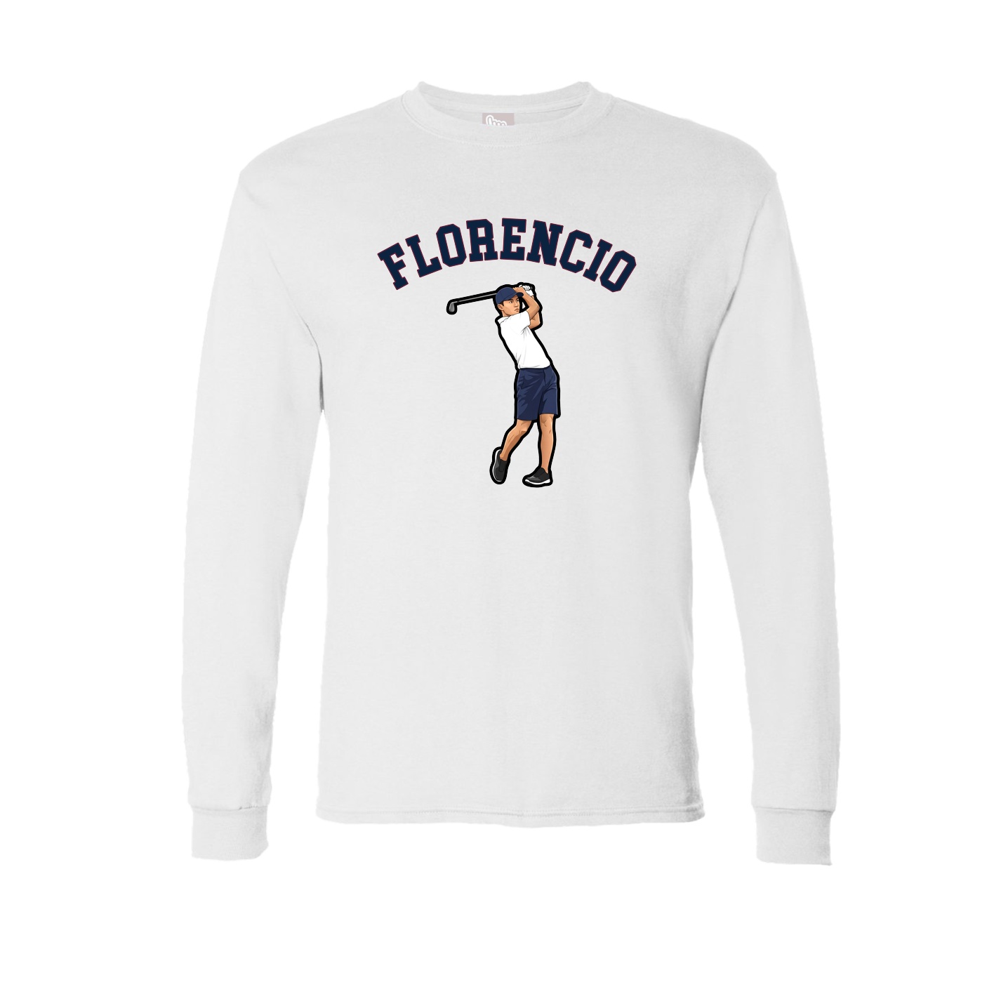 Long Sleeve Tee — Shirsey Arch in White
