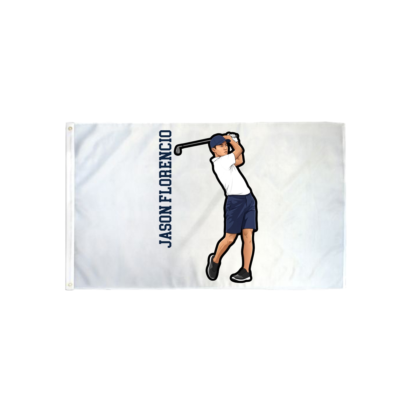 3x5 Flag — Name Vertical in Classic