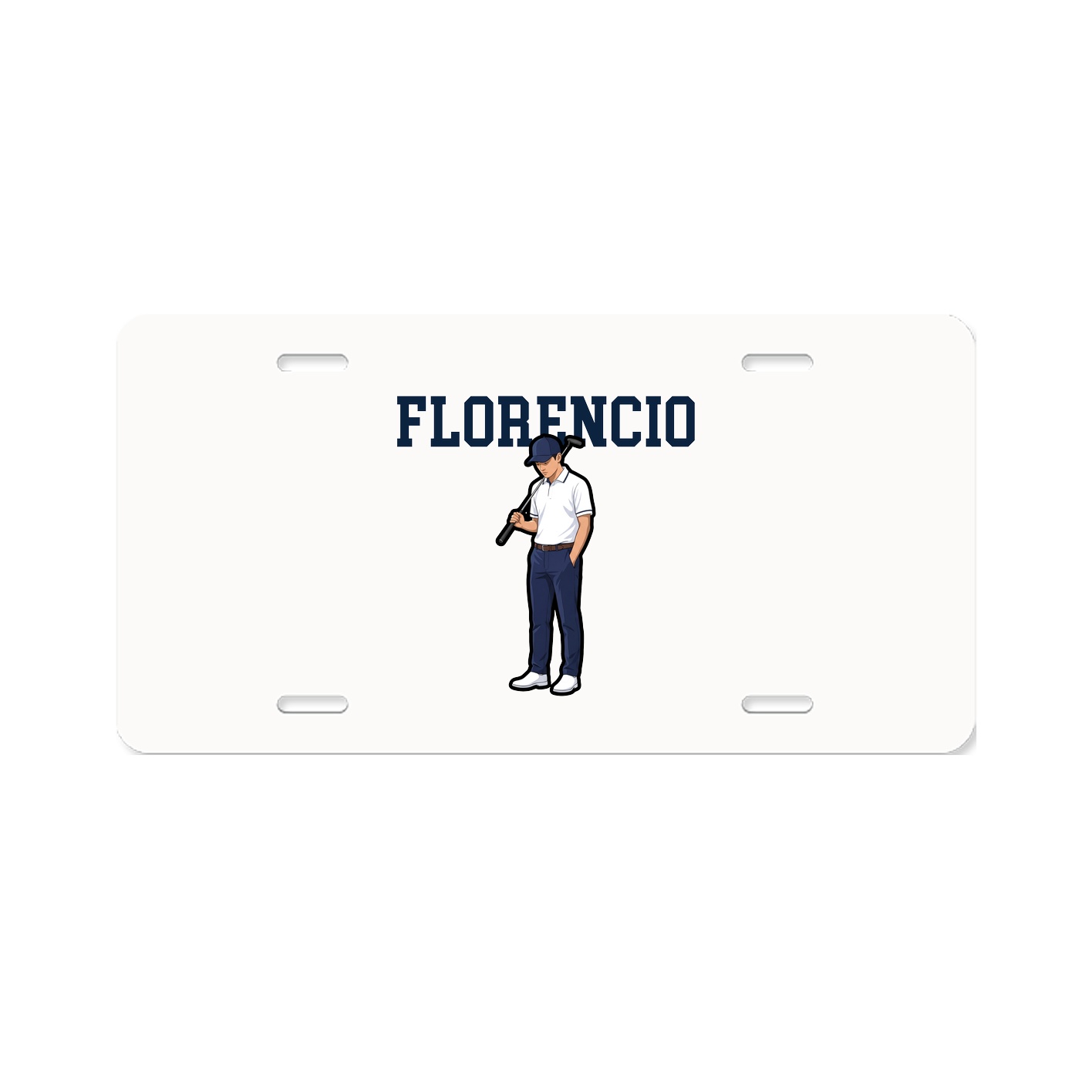 License Plate — Shirsey in Classic