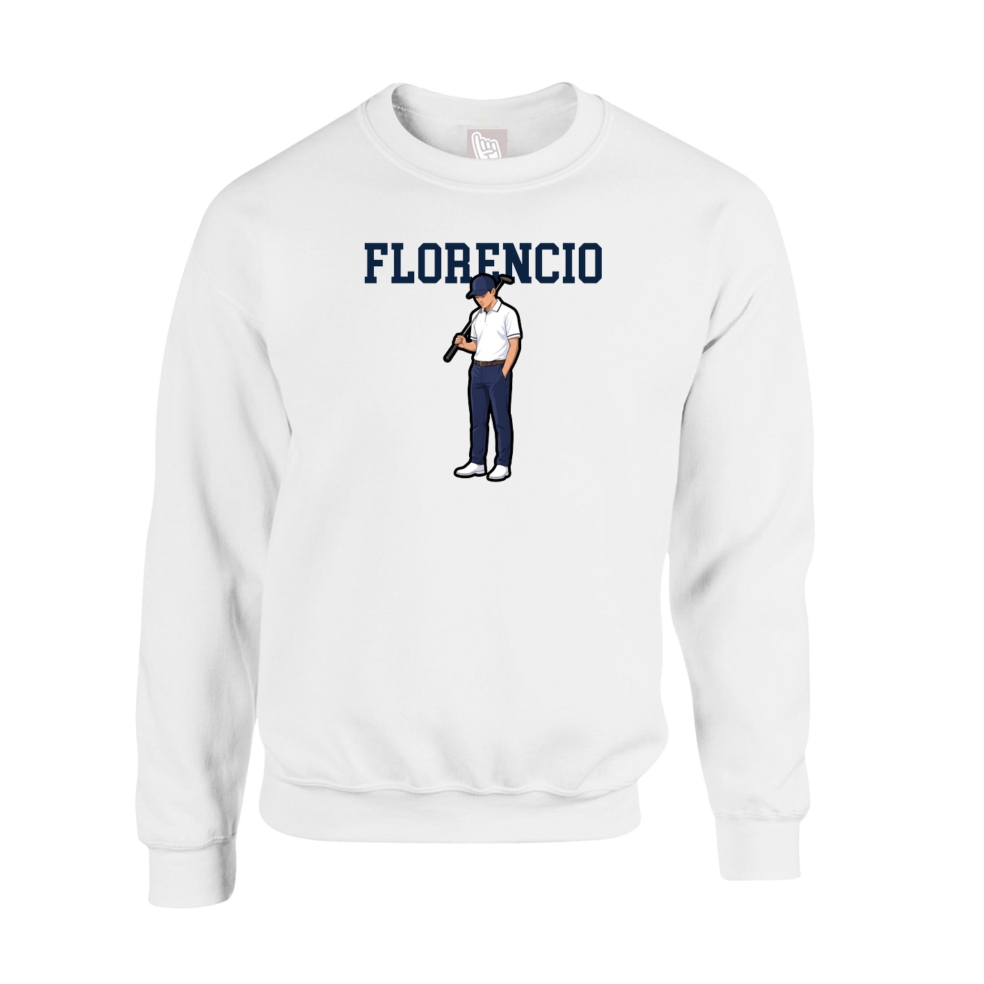 Fleece Crew — Shirsey in White