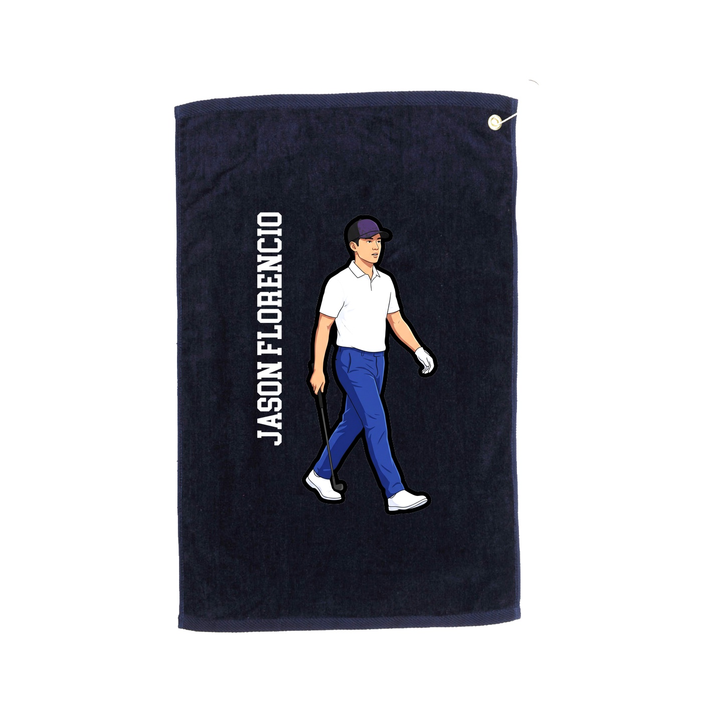 Terry Velour Golf Towel