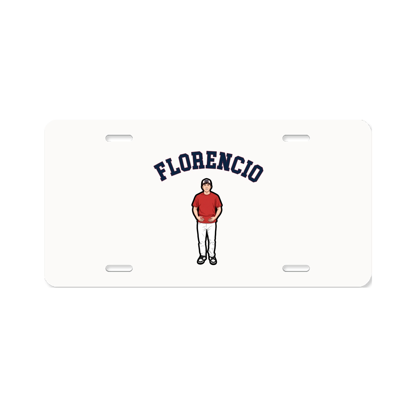 License Plate — Shirsey Arch in Classic
