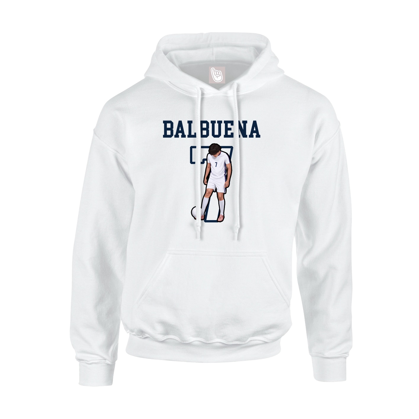 Youth Hoodie — Shirsey in White