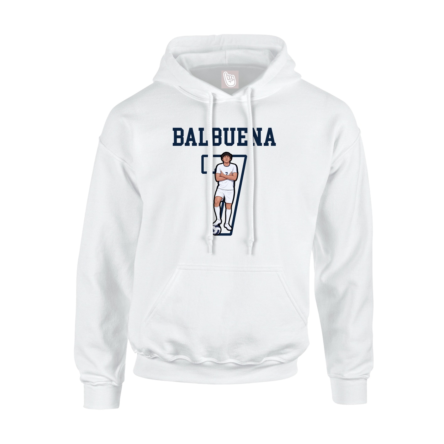 Youth Hoodie — Shirsey in White