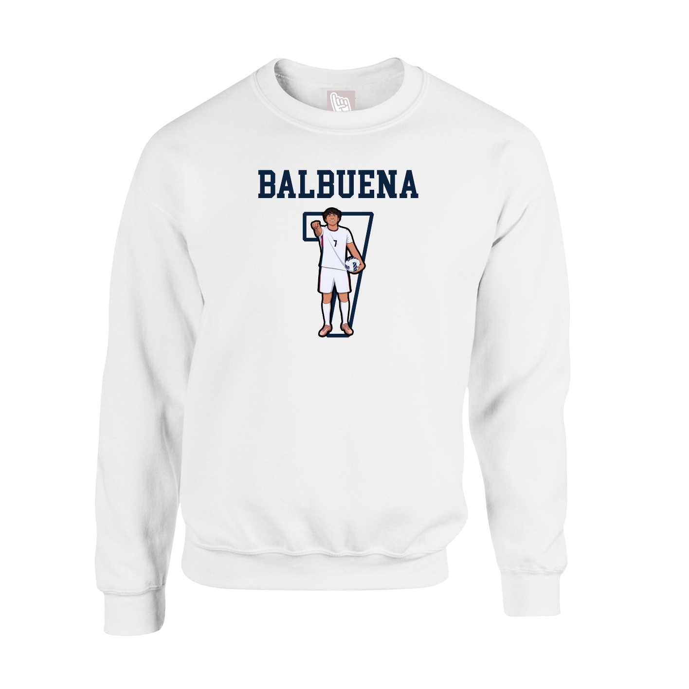 Fleece Crew — Shirsey in White