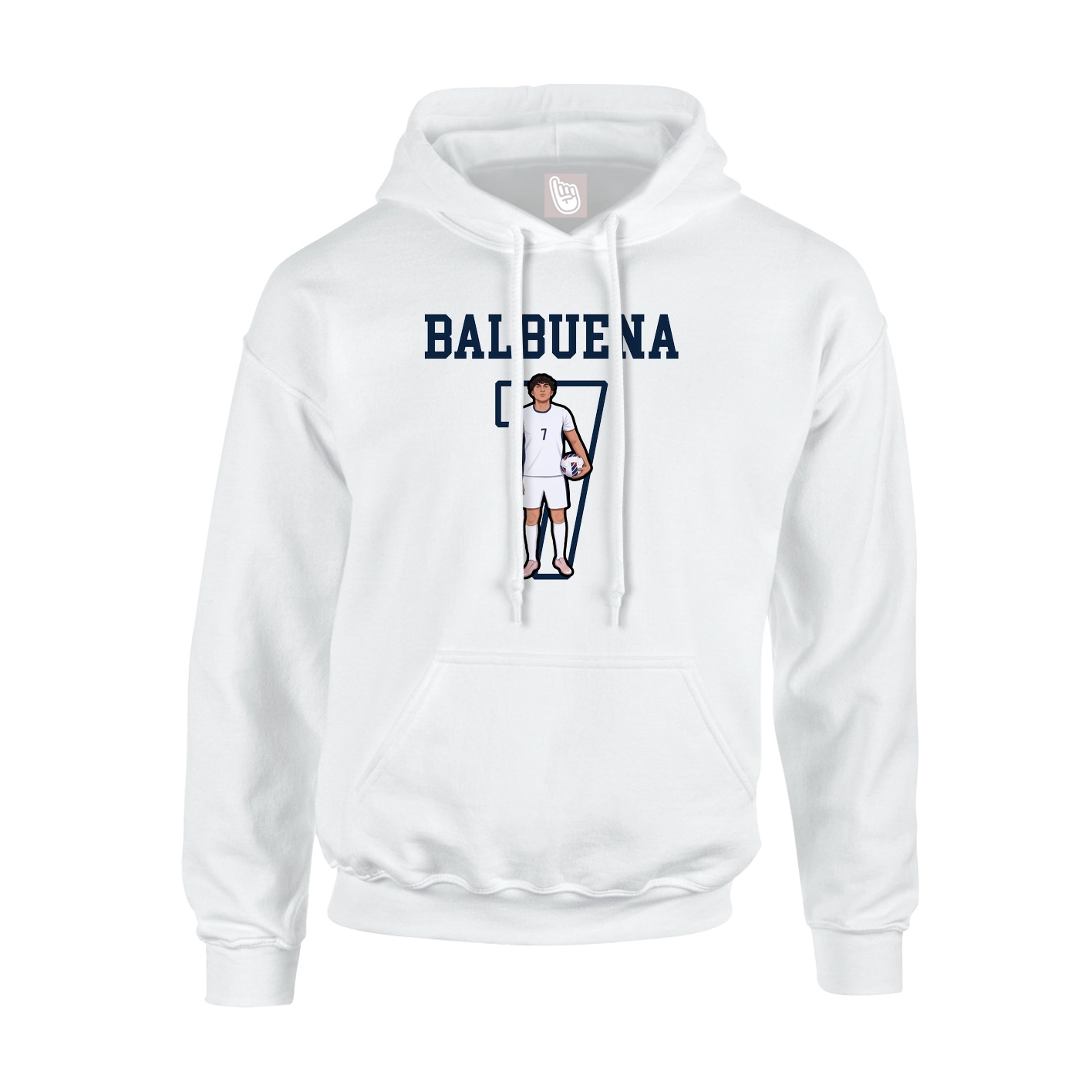 Youth Hoodie — Shirsey in White
