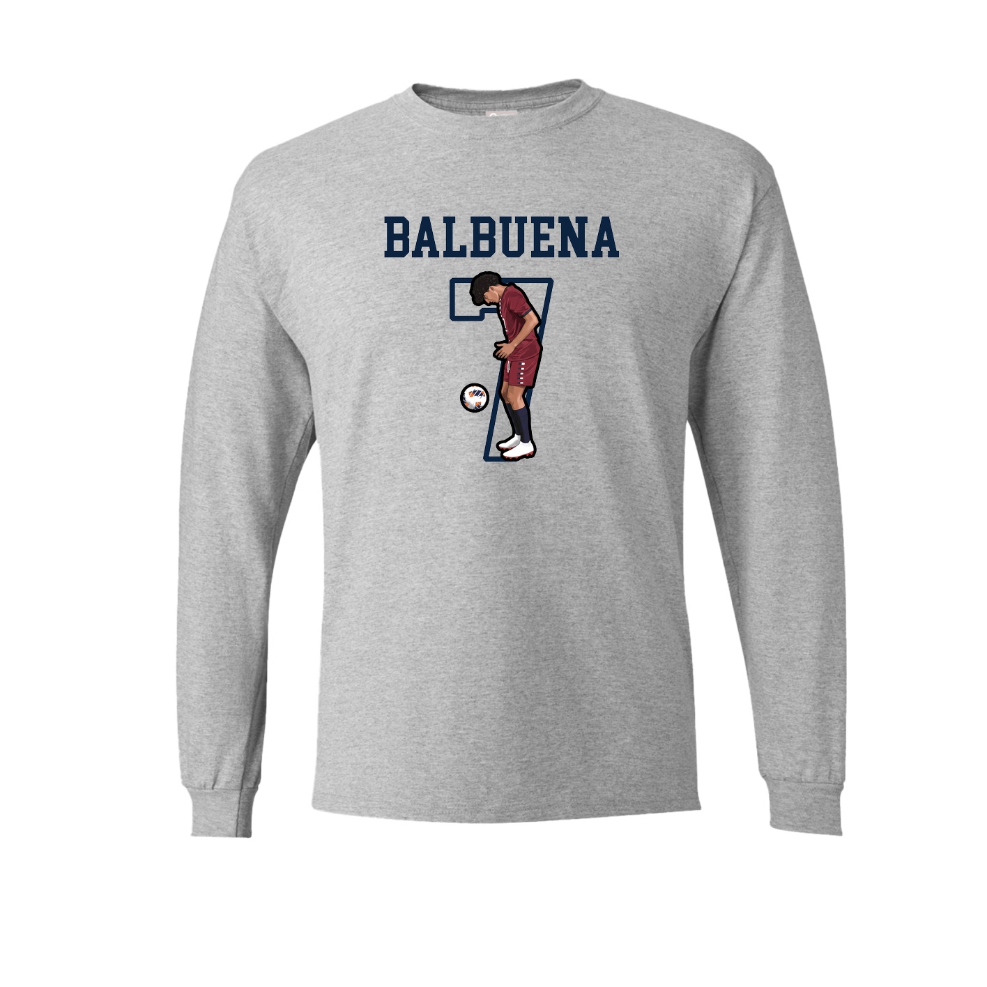 Long Sleeve Tee — Shirsey in Grey