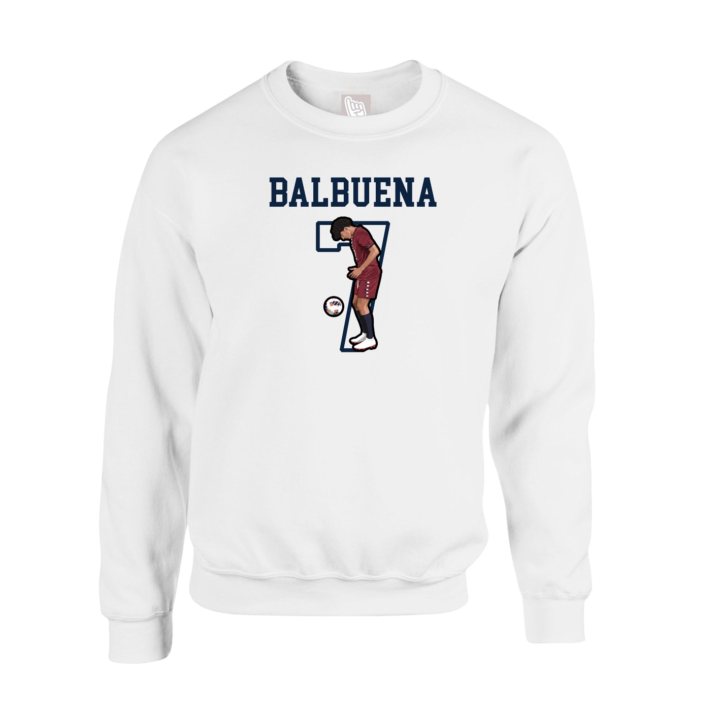 Fleece Crew — Shirsey in White