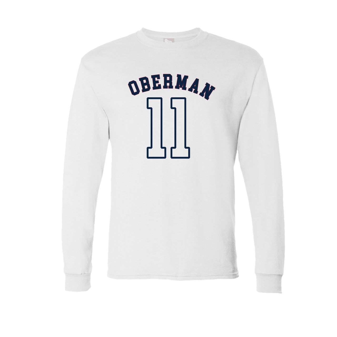 Long Sleeve Tee — Shirsey Arch in White