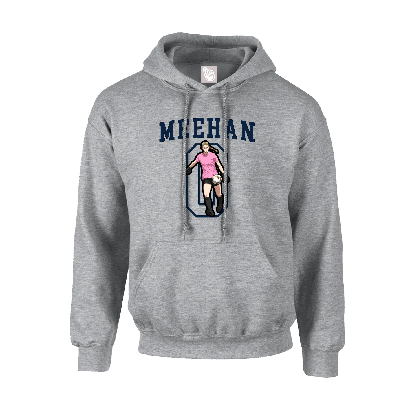 Hoodie — Shirsey in Grey