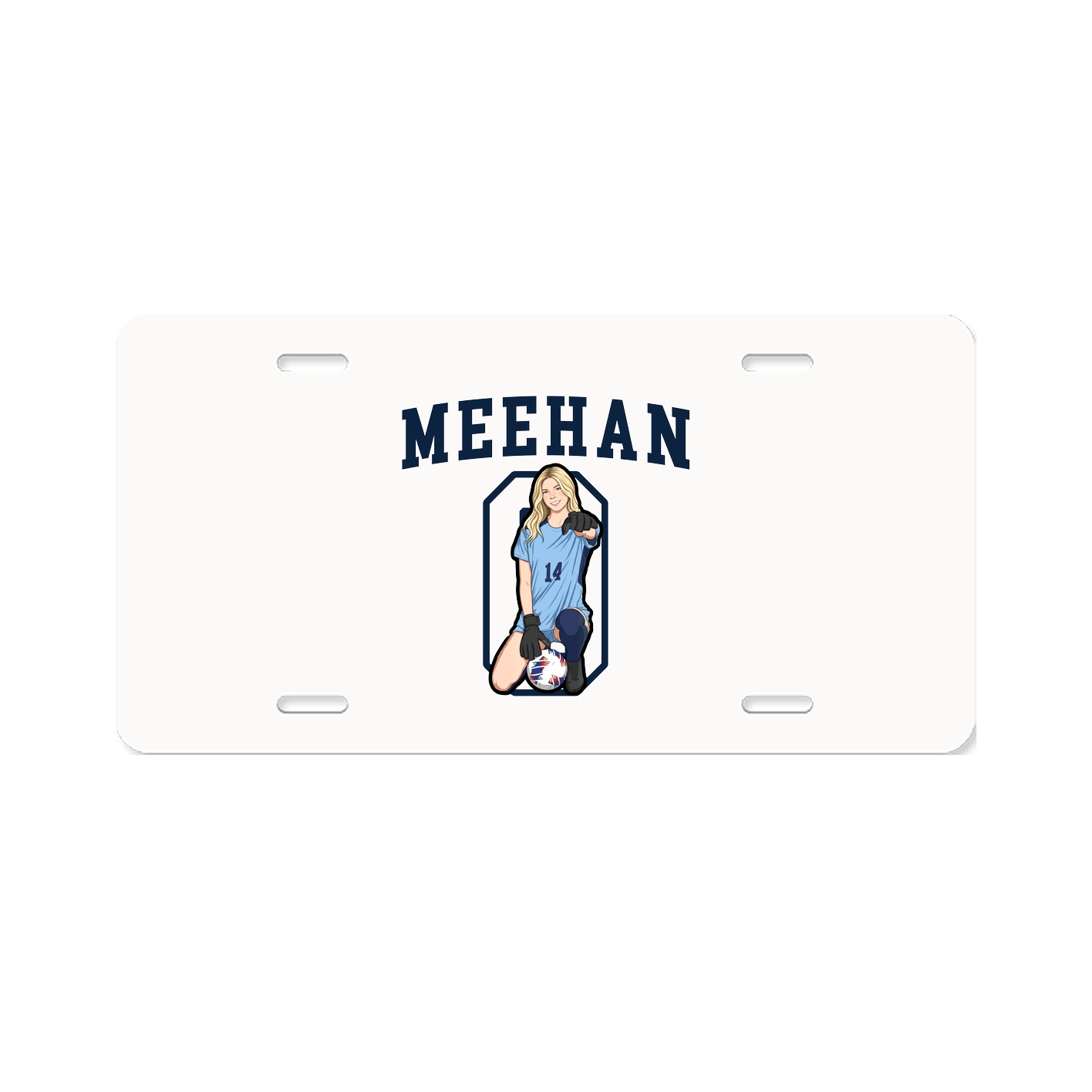 License Plate — Shirsey in Classic