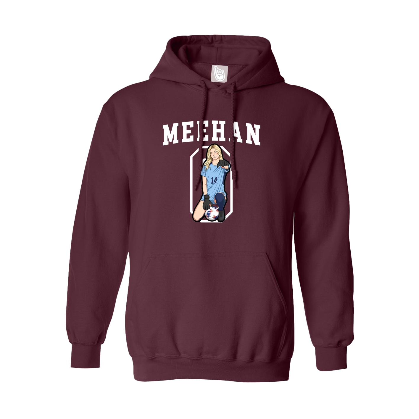 Youth Hoodie — Shirsey in Maroon