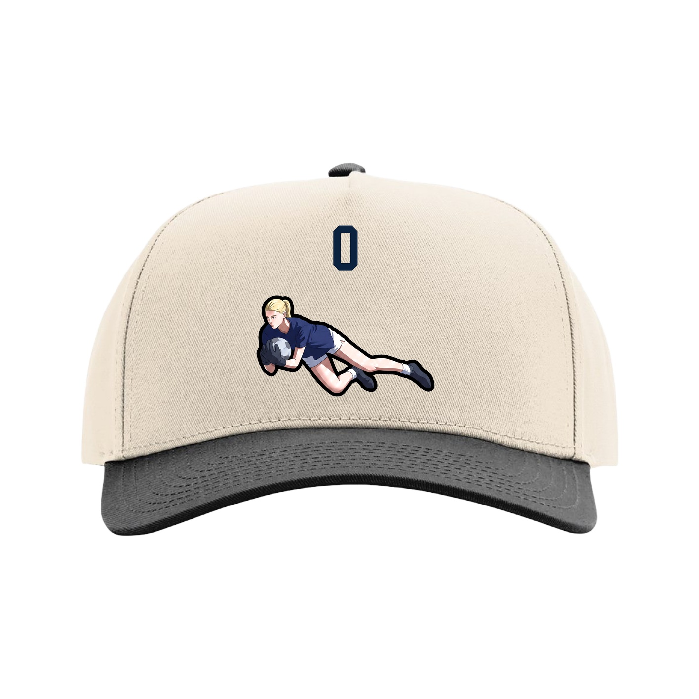 Full Fabric Five-Panel Champ Cap