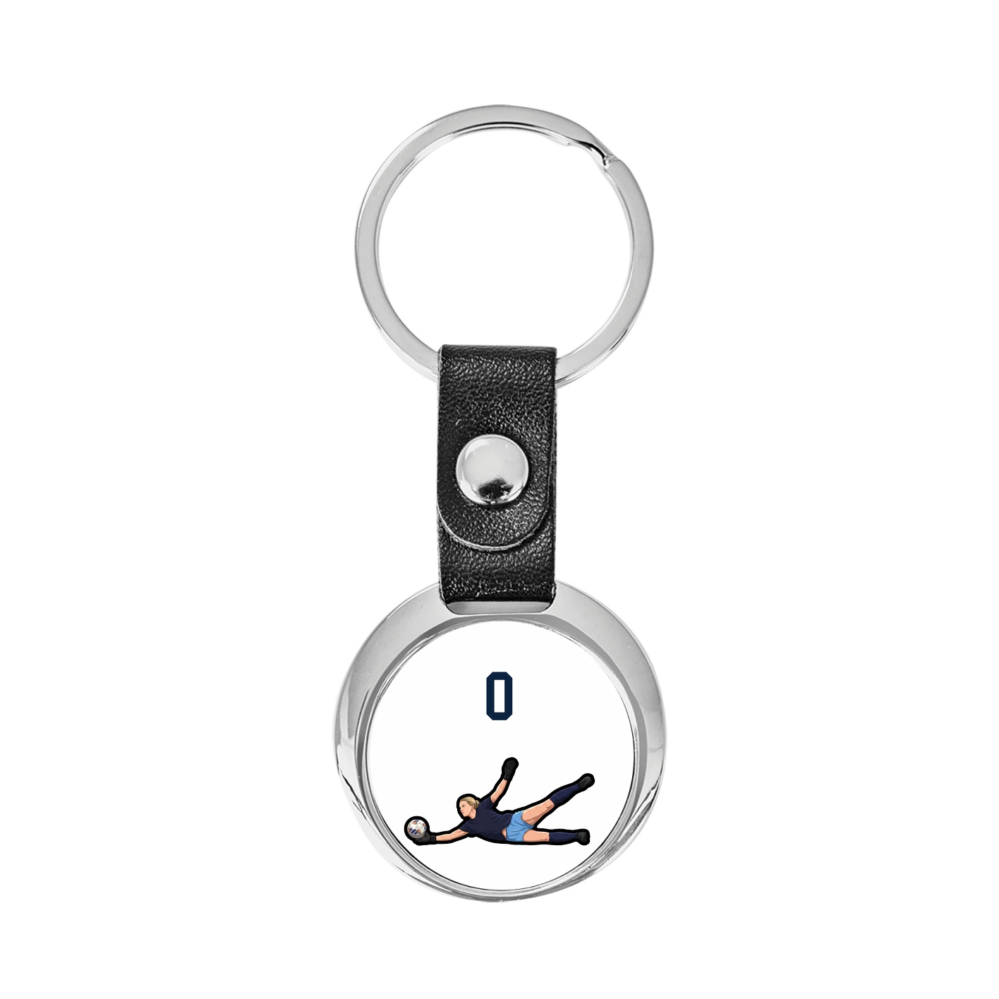 Key Chain — Number Top in Classic
