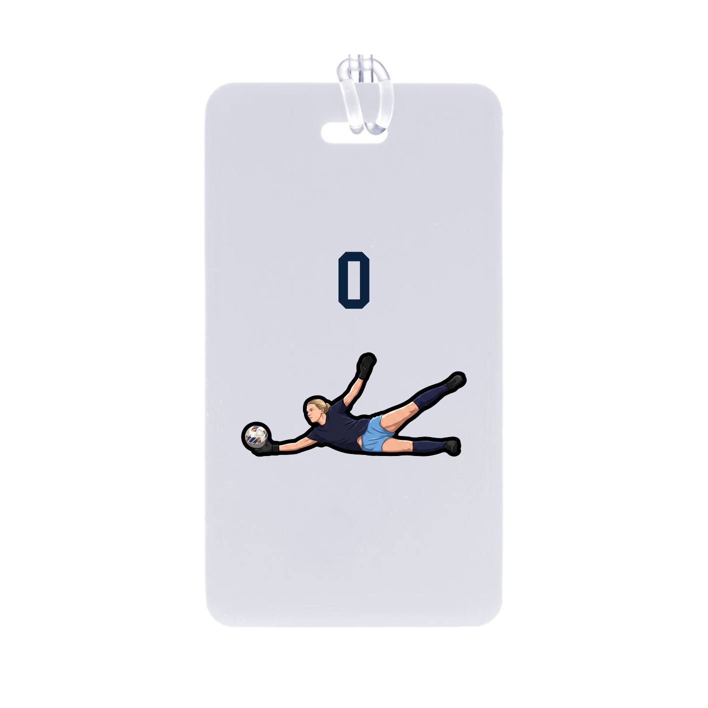 Bag Tag — Number Top in Classic