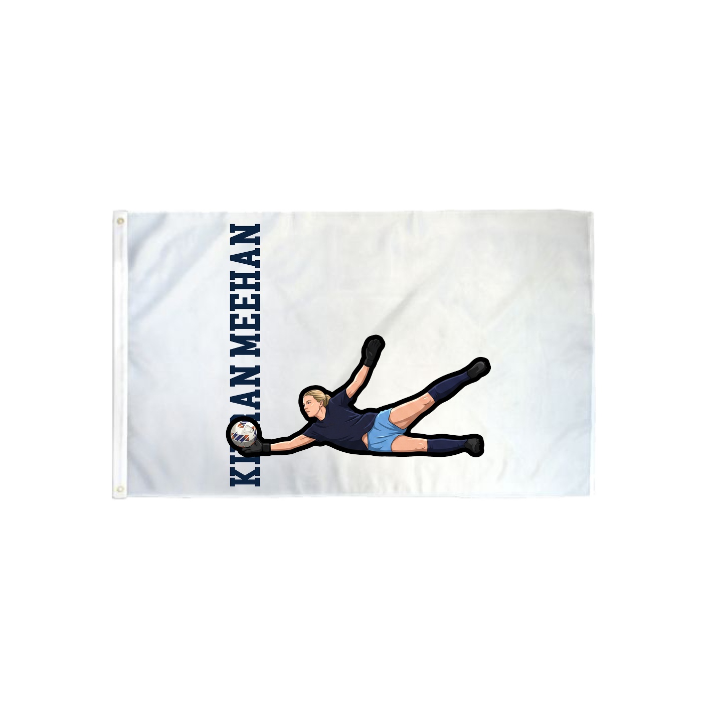 3x5 Flag — Name Vertical in Classic