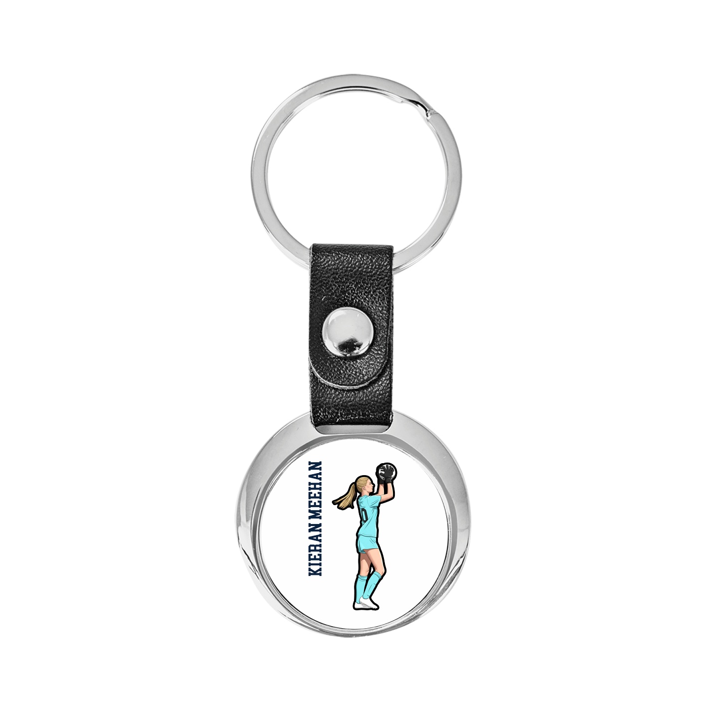 Key Chain — Name Vertical in Classic