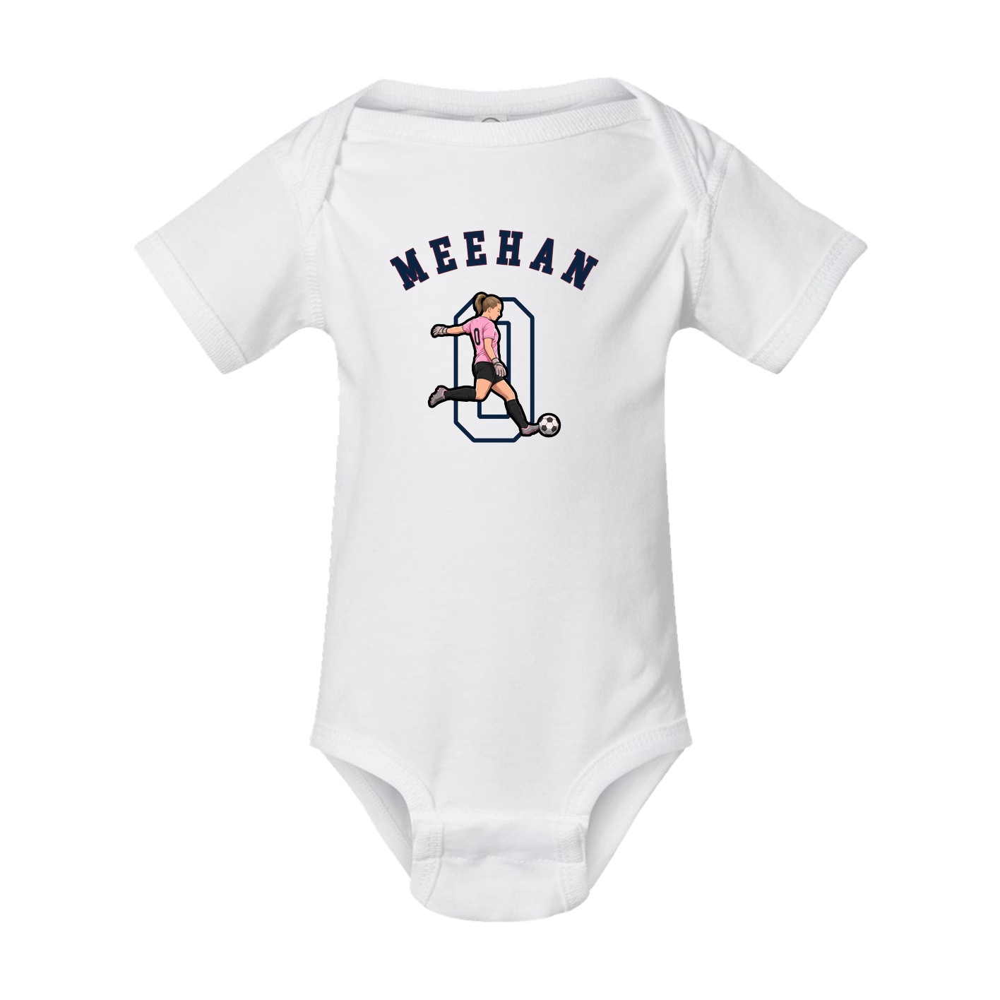 Baby Onesie — Shirsey Arch in White