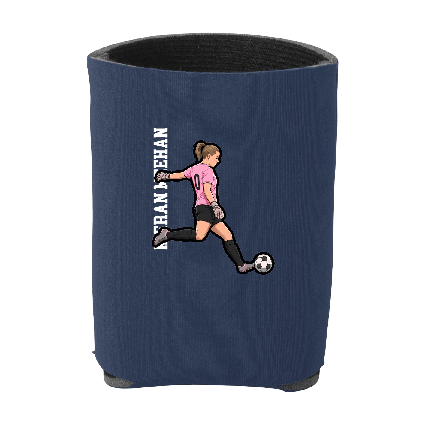 Can Holder — Name Vertical in Navy