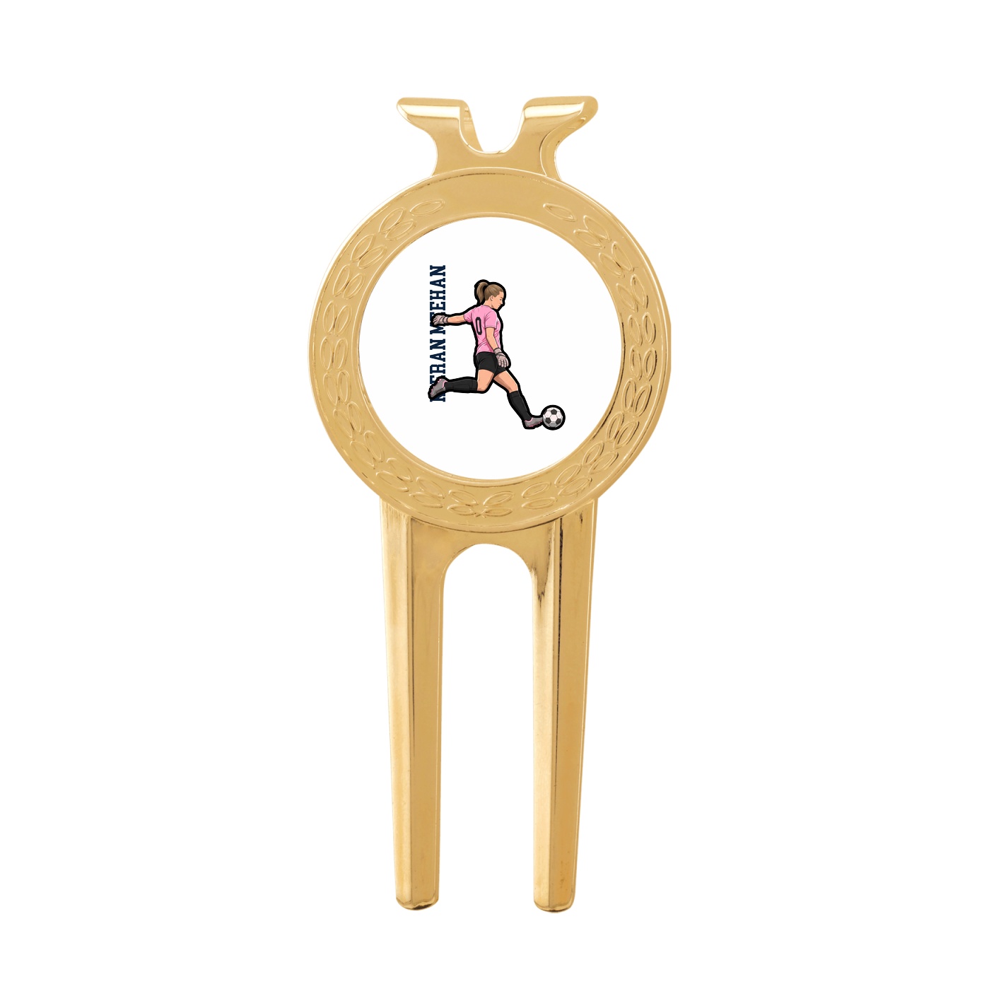Divot Tool with Ball Marker — Name Vertical in Classic