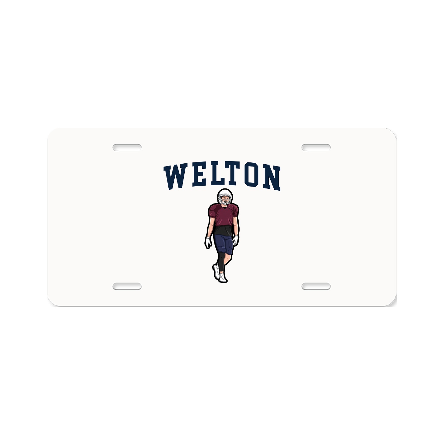 License Plate — Shirsey in Classic