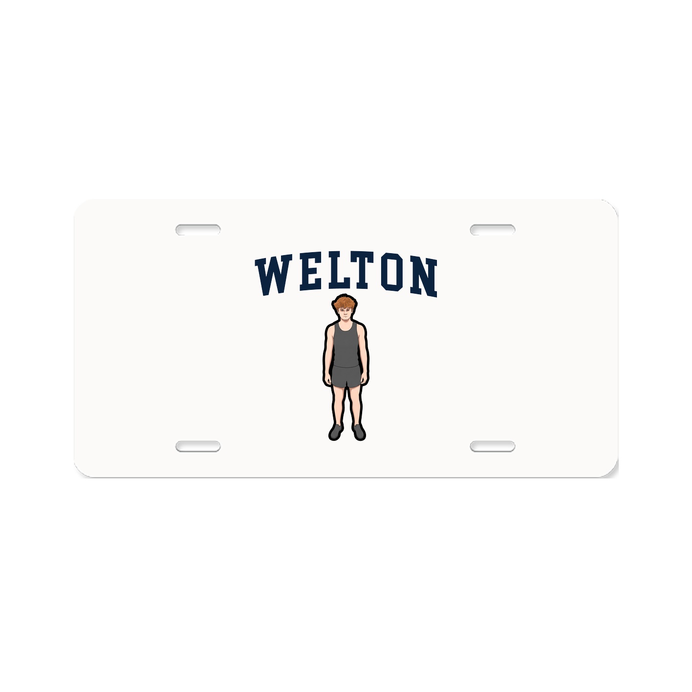 License Plate — Shirsey in Classic